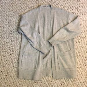 Everlane gray cardigan